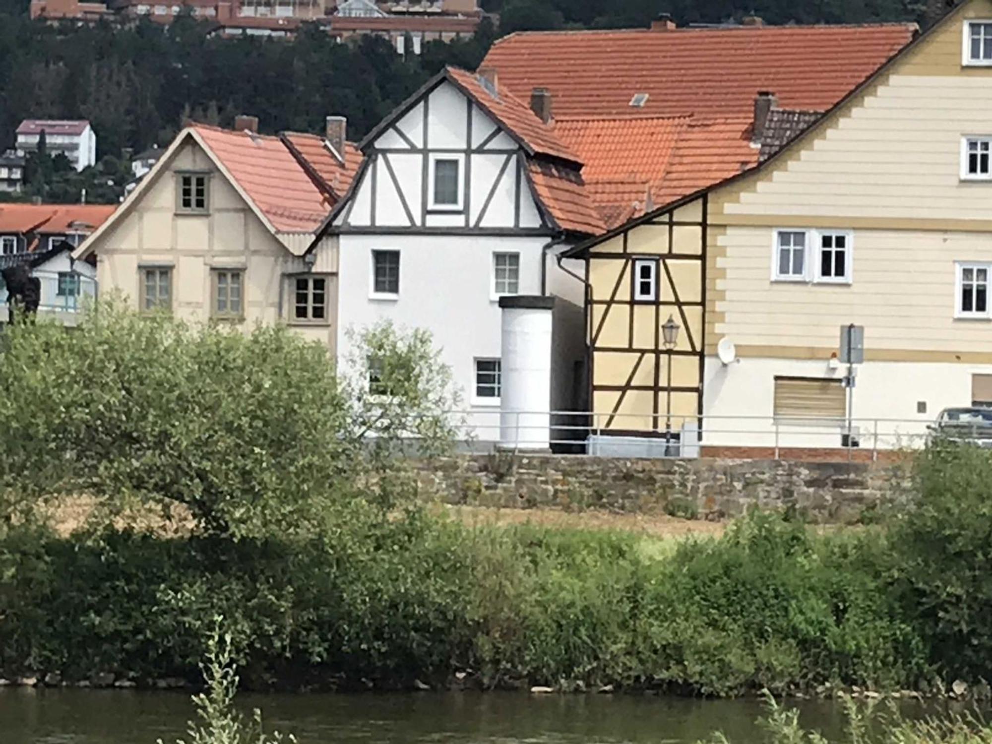 Ferienhaus Am Fulda Ufer Rotenburg an der Fulda Esterno foto