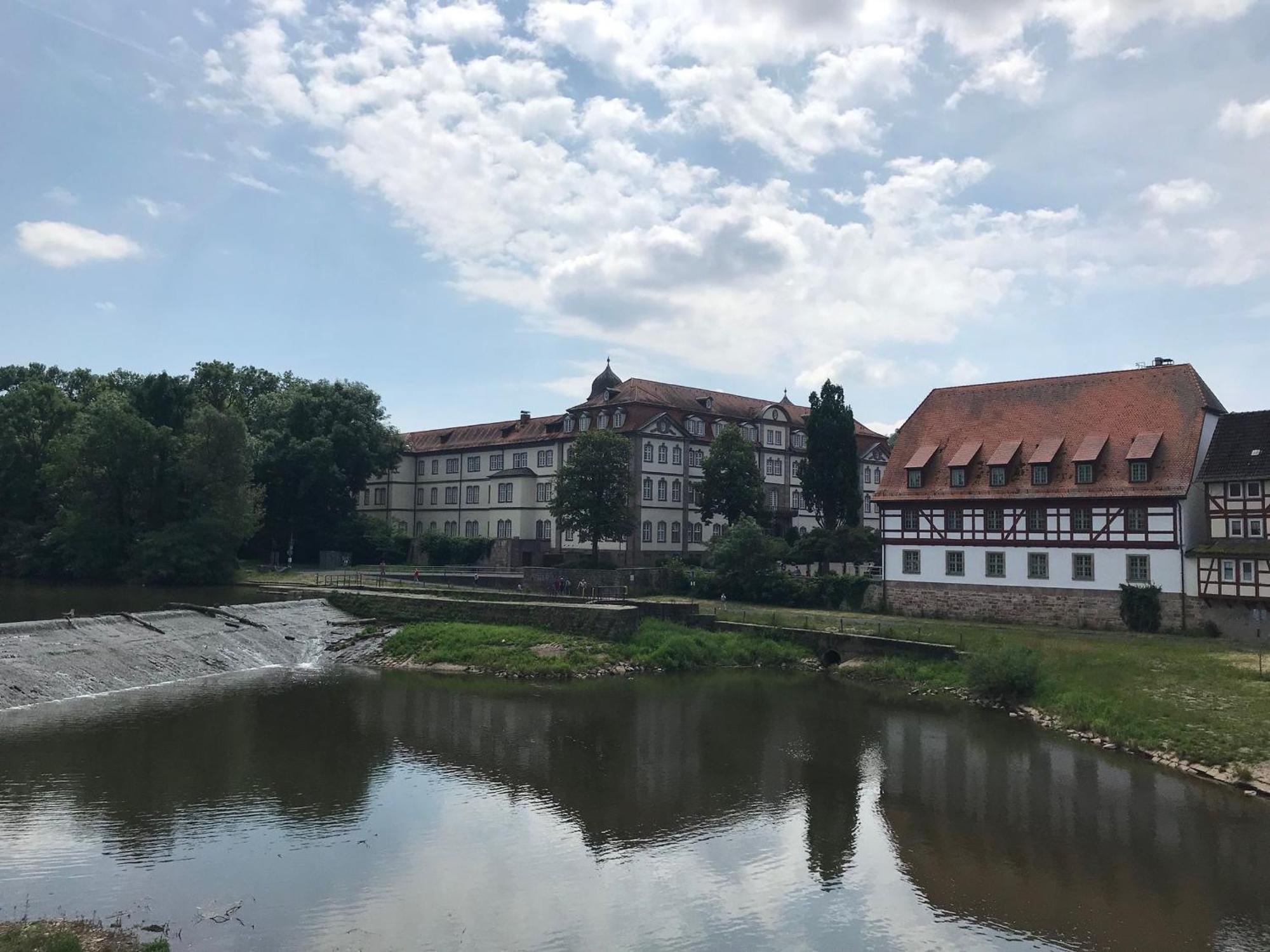 Ferienhaus Am Fulda Ufer Rotenburg an der Fulda Esterno foto